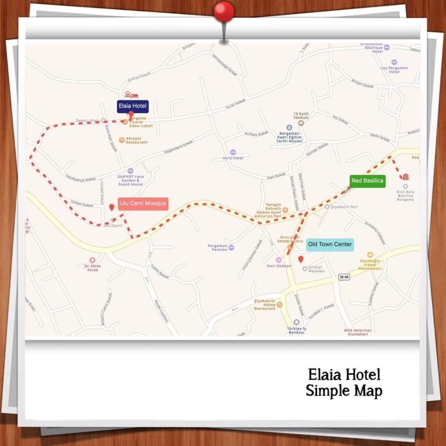 Elaia Hotel Bergama Exteriör bild